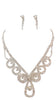 DRESS PEOPLE Jewelry Copy of NecklaceSet4999-1 Silver