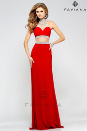 FAVIANA Dress 4 / Red 163S7511