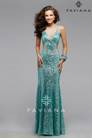 FAVIANA Dress 2 / Seafoam 7331