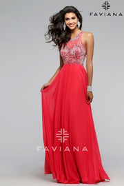 FAVIANA Dress 8 / Pink 163S7560